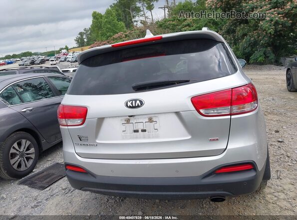 5XYPGDA30GG024345 2016 KIA SORENTO Silver 