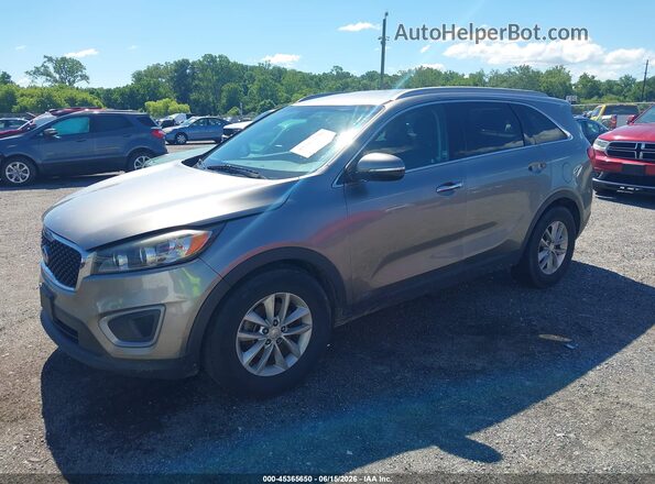 5XYPGDA30GG061671 2016 KIA SORENTO Серый Передняя левая четверть