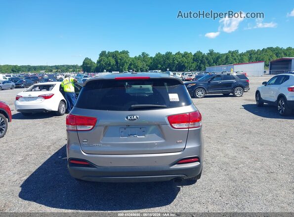 5XYPGDA30GG061671 2016 KIA SORENTO Серый 