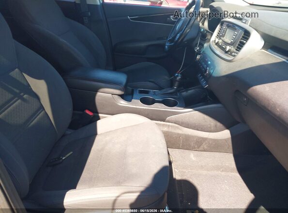 5XYPGDA30GG061671 2016 KIA SORENTO Серый Вид салона спереди