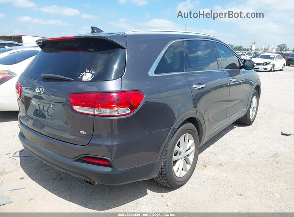 5XYPGDA30HG337431 2017 KIA SORENTO Gray Trasero derecho