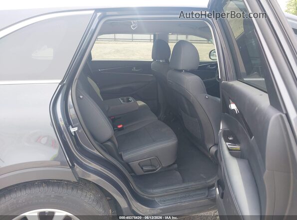 5XYPGDA30KG545753 2019 KIA SORENTO Black VIN კოდის სტიკერის ხედი