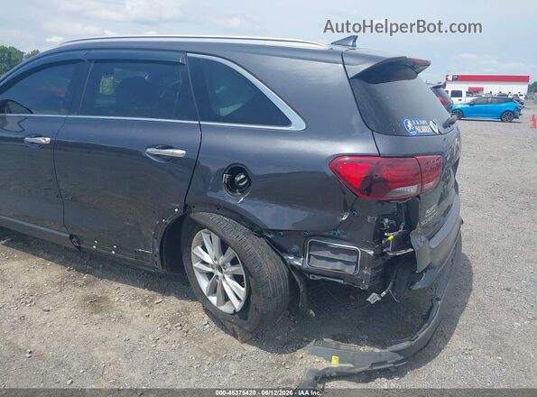 5XYPGDA30KG545753 2019 KIA SORENTO Black წინა ხედი