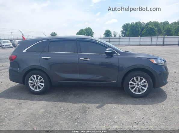 5XYPGDA30KG545753 2019 KIA SORENTO Black უკანა სალონის ხედი