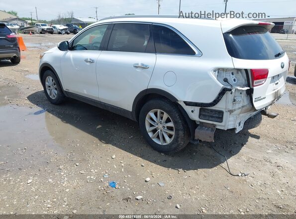5XYPGDA31GG044099 2016 KIA SORENTO White Rear left