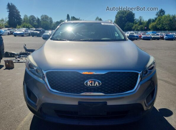 5XYPGDA31GG090905 2016 KIA SORENTO Silver Դիմացի տեսք
