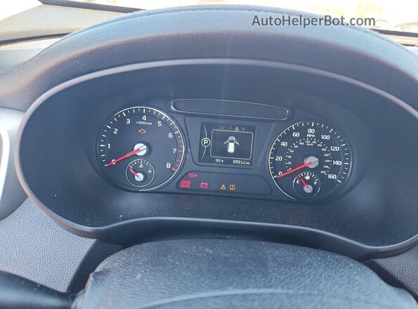 5XYPGDA31GG090905 2016 KIA SORENTO Silver Սարքավորումների վահանակի տեսք