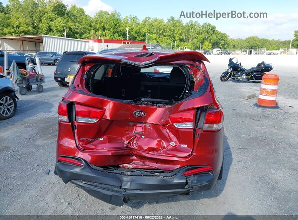 5XYPGDA31GG098437 2016 KIA SORENTO Red 