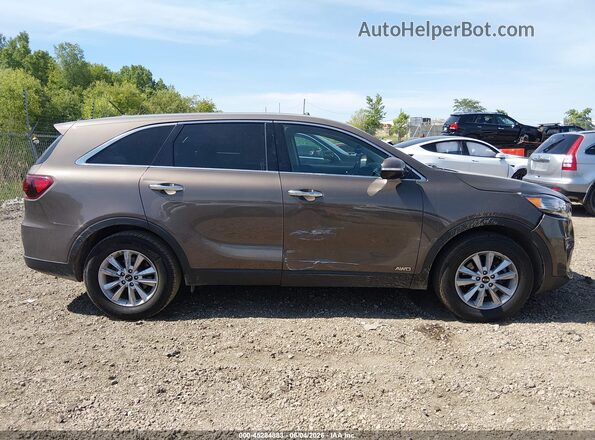 5XYPGDA31LG646222 2020 KIA SORENTO Серый Вид задней части салона