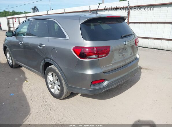 5XYPGDA32KG552879 2019 KIA SORENTO Gray Rear left