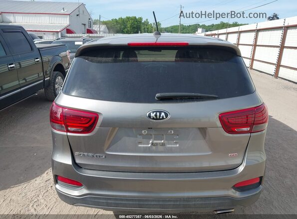 5XYPGDA32KG552879 2019 KIA SORENTO Gray 