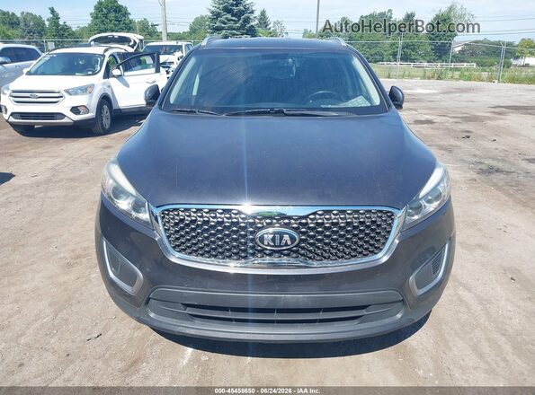 5XYPGDA33GG060921 2016 KIA SORENTO Gray Սարքավորումների վահանակի տեսք