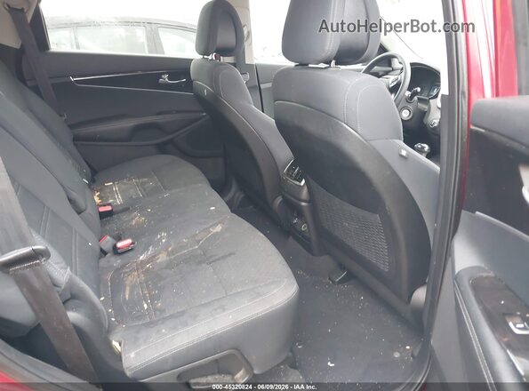 5XYPGDA33GG080098 2016 KIA SORENTO Burgundy VIN sticker view