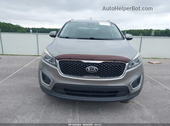 5XYPGDA33HG260991 2017 KIA SORENTO Gray Instrument cluster view