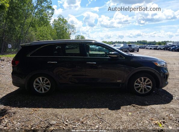 5XYPGDA33KG460163 2019 KIA SORENTO Black უკანა სალონის ხედი