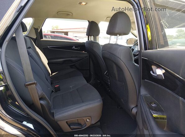5XYPGDA33LG637814 2020 KIA SORENTO Black Vista de la etiqueta del VIN