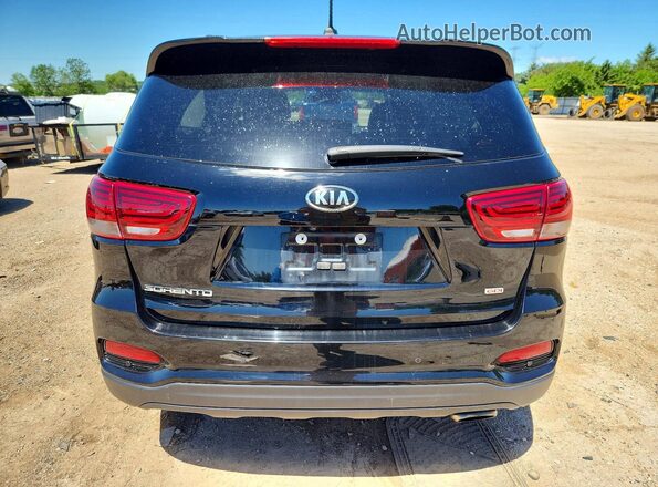 5XYPGDA33LG673230 2020 KIA SORENTO Black Widok z tyłu