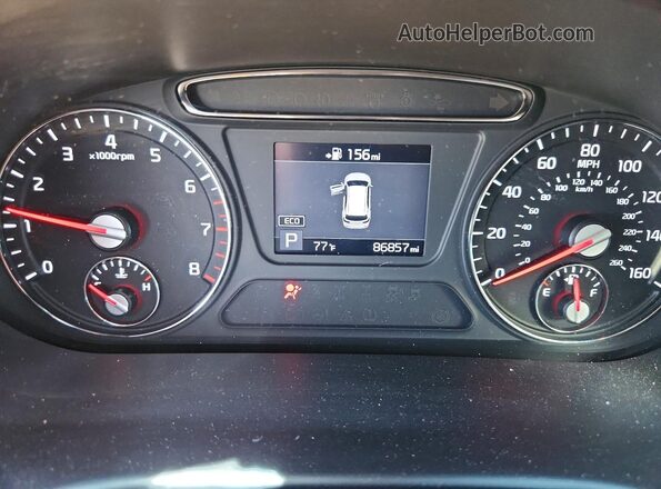 5XYPGDA33LG673230 2020 KIA SORENTO Black Widok zestawu wskaźników