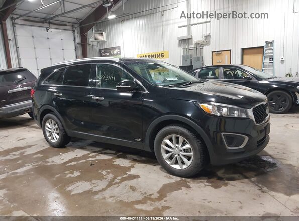 5XYPGDA34GG093586 2016 KIA SORENTO Черный Вид задней части салона