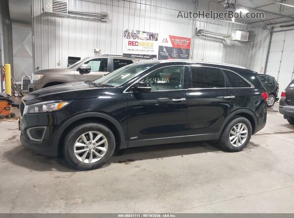 5XYPGDA34GG093586 2016 KIA SORENTO Черный Панорамный вид салона 360°