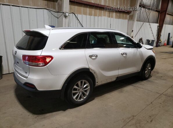 5XYPGDA34HG246677 2017 KIA SORENTO White 