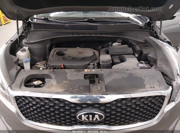 5XYPGDA34HG284880 2017 KIA SORENTO Серый Вид сзади