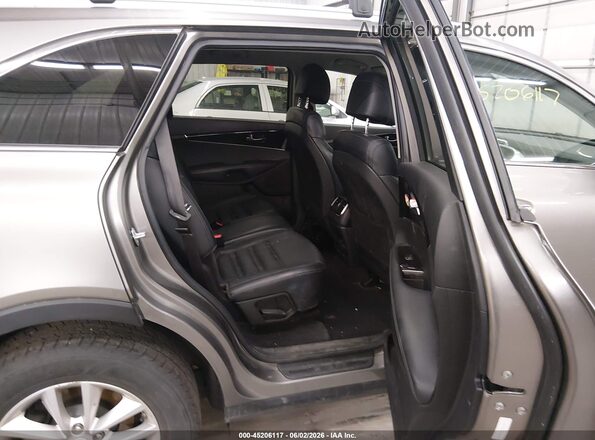 5XYPGDA34HG284880 2017 KIA SORENTO Серый Вид наклейки с VIN-кодом