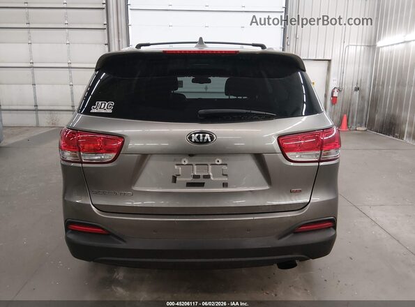 5XYPGDA34HG284880 2017 KIA SORENTO Серый 