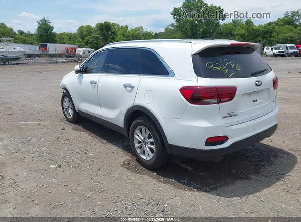 5XYPGDA34LG652578 2020 KIA SORENTO Белый Задняя левая четверть
