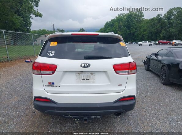5XYPGDA35GG014958 2016 KIA SORENTO White 