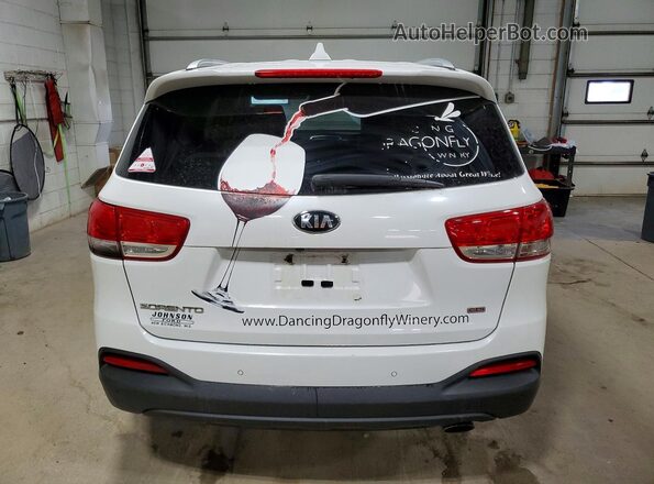 5XYPGDA35GG047183 2016 KIA SORENTO White 