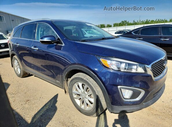 5XYPGDA35GG050052 2016 KIA SORENTO Blue 