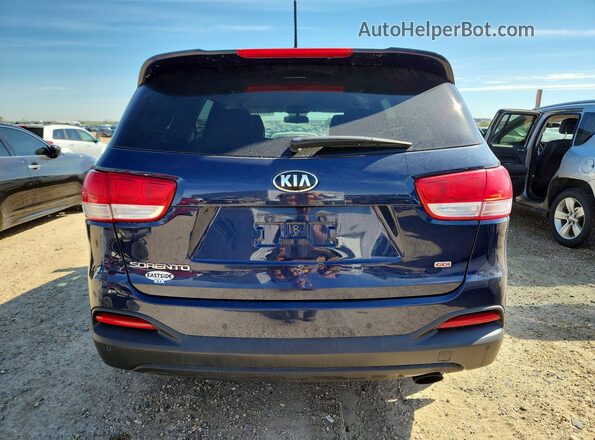5XYPGDA35GG050052 2016 KIA SORENTO Blue 