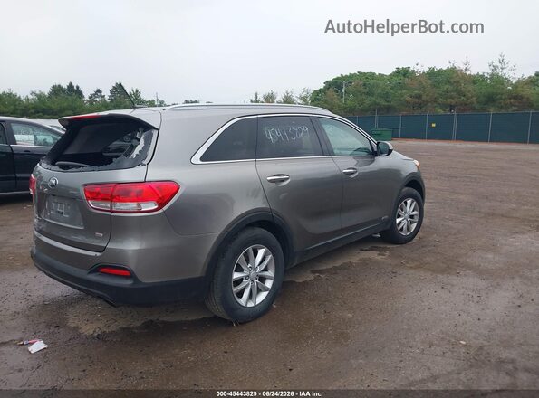 5XYPGDA35GG132993 2016 KIA SORENTO Gray უკანა მარჯვენა