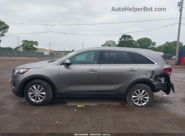 5XYPGDA35GG132993 2016 KIA SORENTO Gray უკანა სალონის ხედი