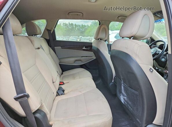 5XYPGDA35GG153620 2016 KIA SORENTO Burgundy 