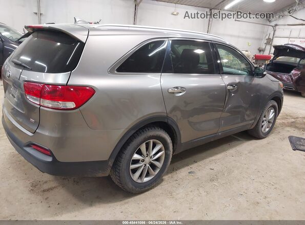 5XYPGDA35HG335142 2017 KIA SORENTO Gray Задня права чверть