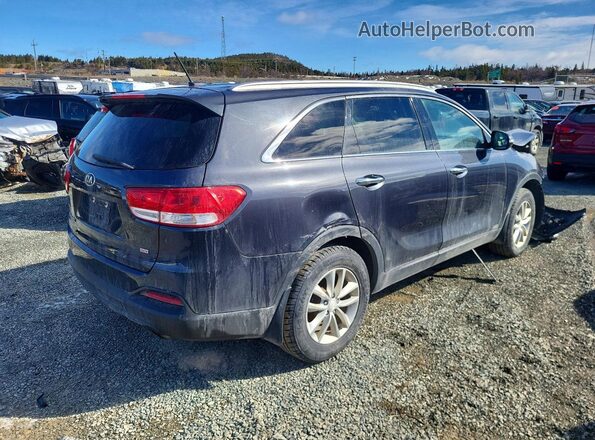 5XYPGDA35JG365909 2018 KIA SORENTO Black Задня права чверть