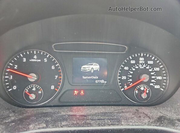 5XYPGDA35KG436138 2019 KIA SORENTO Gray ხელსაწყოთა პანელის ხედი