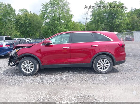 5XYPGDA35KG537230 2019 KIA SORENTO Red Панорамний вид салону 360°