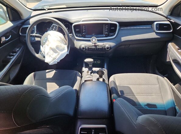 5XYPGDA35LG653044 2020 KIA SORENTO Black Առջևի վահանակի տեսք