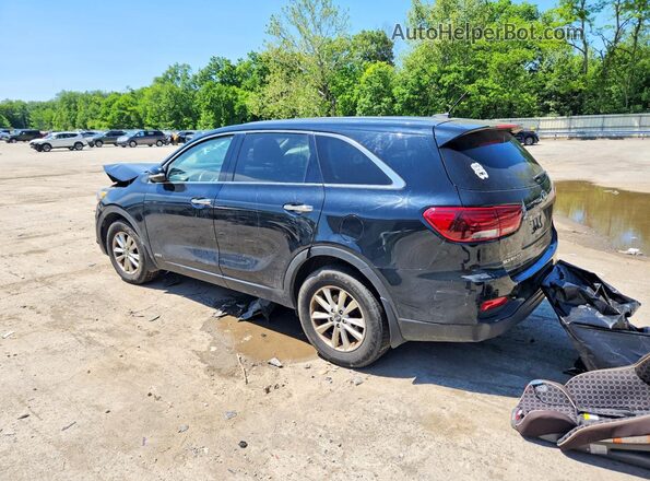 5XYPGDA35LG653044 2020 KIA SORENTO Black Հետևի ձախ