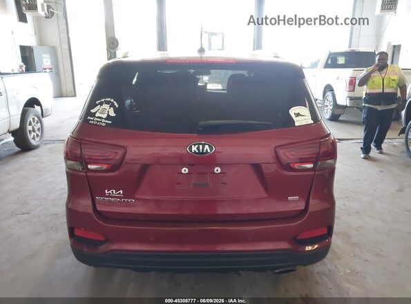 5XYPGDA35LG654839 2020 KIA SORENTO Red 