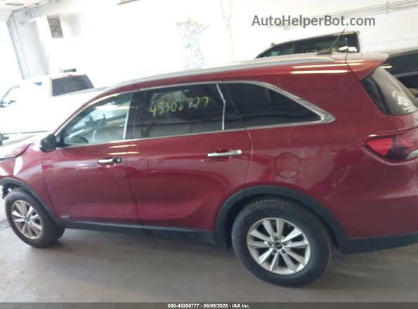 5XYPGDA35LG654839 2020 KIA SORENTO Red 360 interior view