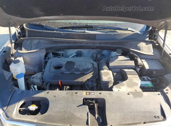 5XYPGDA36GG169437 2016 KIA SORENTO Gray Շարժիչի բաժամունքի տեսք