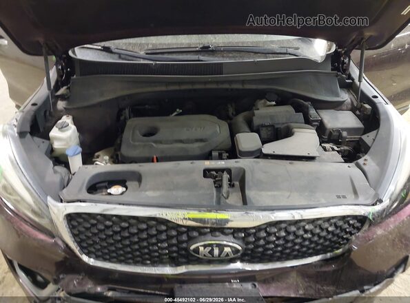 5XYPGDA37GG025055 2016 KIA SORENTO Purple Հետևի տեսք