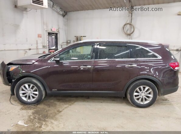 5XYPGDA37GG025055 2016 KIA SORENTO Purple Սալոնի 360 աստիճան տեսք