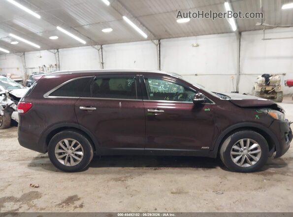 5XYPGDA37GG025055 2016 KIA SORENTO Purple Սալոնի հետևի տեսք