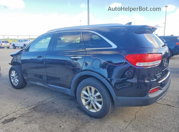 5XYPGDA37GG077415 2016 KIA SORENTO Black Tył lewy