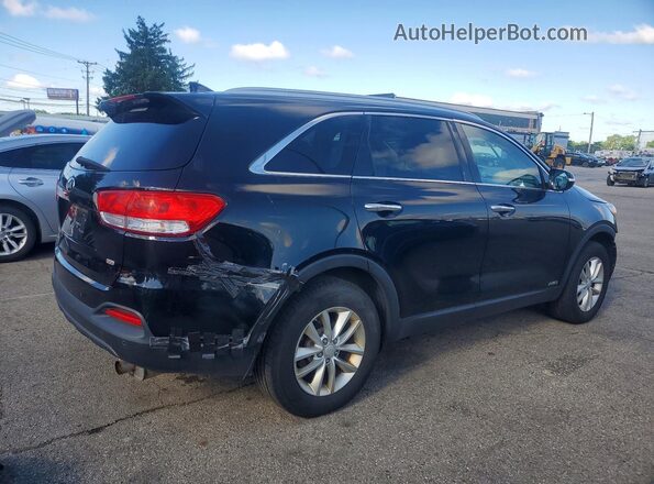 5XYPGDA37GG077415 2016 KIA SORENTO Black Tył prawy